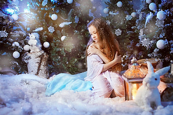 little girl, childhood, blonde, fair, nice, snow, adorable, bonny, sweet, Belle, white, Hair, girl, tree, comely, sightly, pretty, green, face, Rabbit, lovely, pure, child, graphy, cute, baby, , set, Nexus, beauty, kid, beautiful, studio, people, little, pink, dainty HD wallpaper