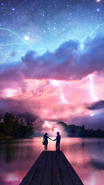 Pier, Love Couples HD phone wallpaper