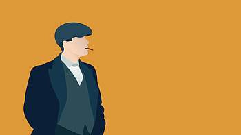 Peaky Blinders, OC Tommy, Minimalist artwork, RPeakyBlinders HD wallpaper