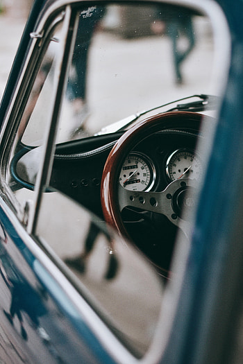 Cars, Car, Machine, Vintage, Retro, Steering Wheel, Rudder, Salon HD phone wallpaper