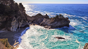 Seascape travels, Ultra , Coastal bliss, Serene background HD wallpaper