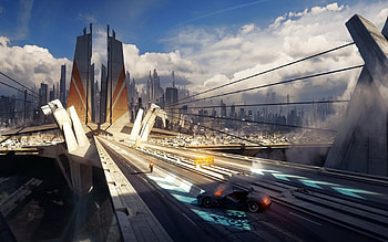 Landscape, Cities, Fantasy HD wallpaper