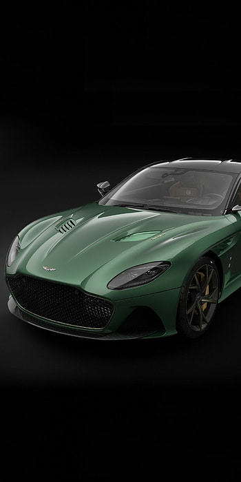 Aston Martin, Green Aston Martin DBS, Luxury car, Aston Martin portrait HD phone wallpaper