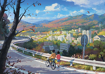 Whisper of the Heart, Studio Ghibli movie, Coming-of-age story, Inspirational artistry HD wallpaper