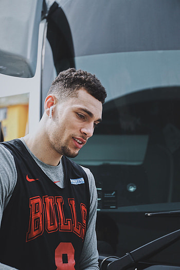 Zach LaVine, 18-19 season, Chicago Bulls, NBA HD phone wallpaper