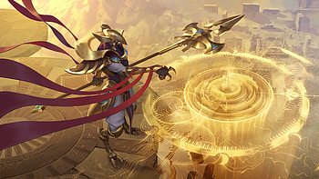 Legends of Runeterra: Azir Ultra, video game, Legends of Runeterra, Azir (League Of Legends), spear HD wallpaper