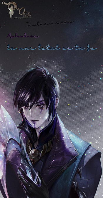 Aphelios, juegos, morado HD phone wallpaper