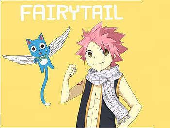 Fairy tail - natsu n happy, cute natsu, happy, natsu, fairy tail guild HD wallpaper