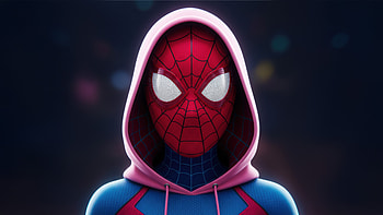 Emma Stone As Scarlet Spider Gwen Earth 85, emma-stone, scarlet-spider, superheroes, artwork, art, digital-art, ai, deviantart HD wallpaper