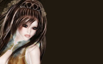 doll, sexy, black, brown, beautyfull, eyes, girl HD wallpaper