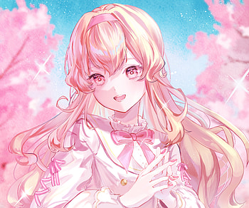 Anime Girl — Sakura Smile, Anime, girl, anime girl HD wallpaper
