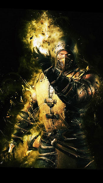 Scorpion de mk, arts, jeux HD phone wallpaper