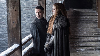 Littlefinger and Sansa Stark, Season 7 HD wallpaper