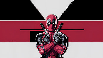 Deadpool Fueled By Love, deadpool, superheroes, artwork, digital-art HD wallpaper
