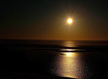 Dark Sunset, beautiful, dark, , sunset HD wallpaper