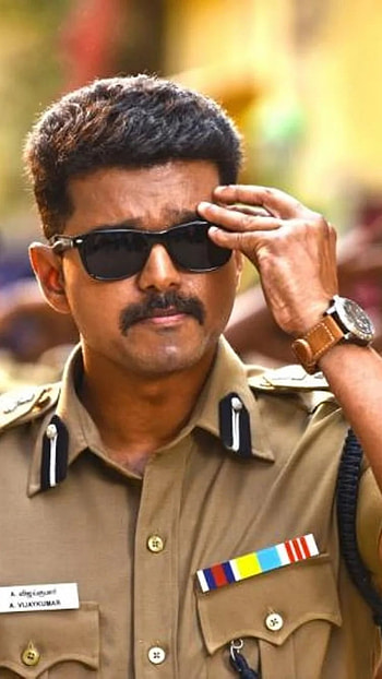 Thalapathy Vijay, Police, Vijay HD phone wallpaper