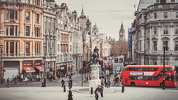 Trafalgar Square, London HD wallpaper