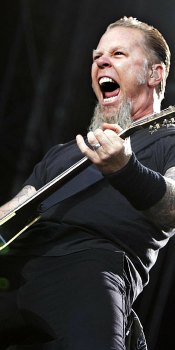 Metallica, Hard-hitting guitar solos, Intense music videos, Dynamic live shows HD phone wallpaper