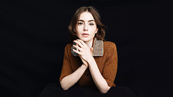 Lily Collins Vogue Scandinavia 2024, lily-collins, girls, celebrities, model, hoot HD wallpaper