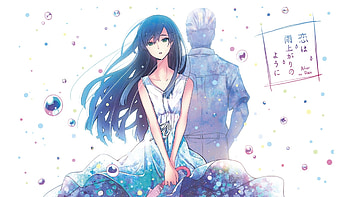 Cute, Akira Tachibana, Koi wa Ameagari no You ni, anime girl HD wallpaper