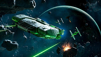 Star Wars Outlaws — Asteroid Ambush, video game, Star Wars Outlaws HD wallpaper