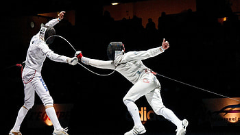 Paolo Pizzo vs Fabian Kauter, Fencing HD wallpaper