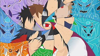 Fugaku Uchiha Hagoromo Otsutsuki Indra Otsutsuki Itachi Uchiha Izuna Uchiha Kakashi Hatake Naruto HD wallpaper