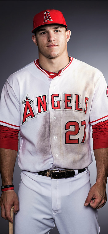 Mike Trout, Best HD phone wallpaper
