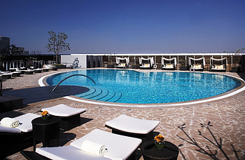 Summer, Miscellanea, Miscellaneous, Coziness, Comfort, Sun Loungers, Sun Beds, Pool HD wallpaper
