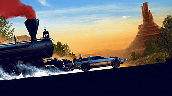 Back To The Future Part Three, back-to-the-future, movies, poster HD wallpaper