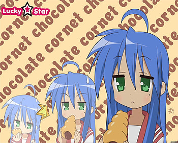 Konata Lucky Star , star, lucky, background, lucky star, , konata HD wallpaper