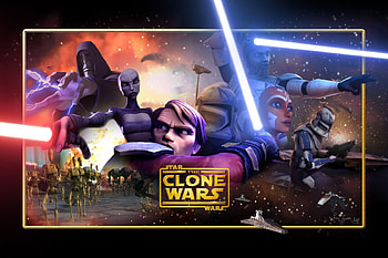 Star Wars: The Clone Wars (2008) — Quad, Star Wars: The Clone Wars (2008) HD wallpaper