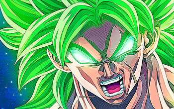 Broly, , vector art, Dragon Ball, DBS, Dragon Ball Super, DBS characters, Broly DBS, Granolah , Broly Dragon Ball HD wallpaper