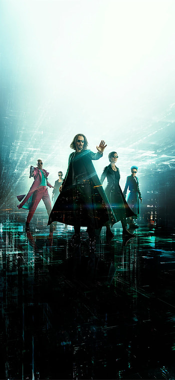 The Matrix Resurrections HD phone wallpaper