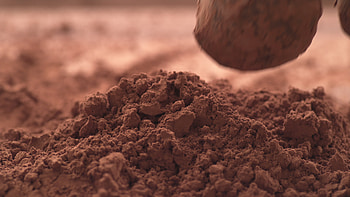 Chocolate truffles falling, Slow motion HD wallpaper