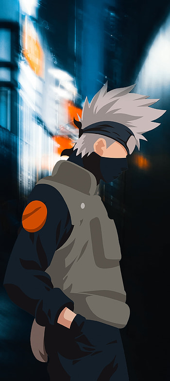 Kakashi minimalist, Kakashi Hatake, Anime HD phone wallpaper