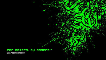 razer, symbol, logo, black HD wallpaper