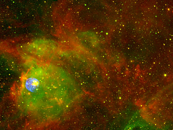 Landscape, Universe HD wallpaper