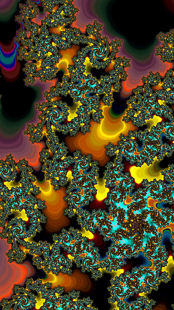 Fractal Art for your Smart or Tablet, CGI, psychedelic, trippy, Abstract, fractal HD phone wallpaper