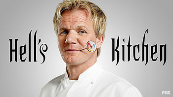 Gordon Ramsay , Chef's charm, Captivating backgrounds, Culinary charisma HD wallpaper