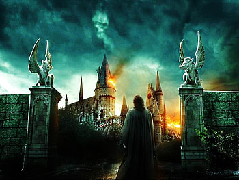Hogwarts, grt, h, tyhte, ht, ddg HD wallpaper