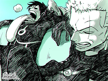 Luffy & Zoro, Anime, One Piece, Monkey D. Luffy, Roronoa Zoro HD wallpaper