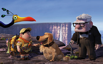 Kevin (Up), Russell (Up), Movie, Up, Carl Fredricksen, Dug (Up) HD wallpaper