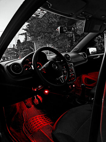 Volkswagen Gol, gauge, red, automotive_design, wheel HD phone wallpaper
