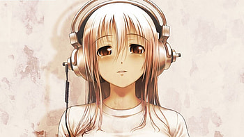 Anime girl, girl, Anime, head, Cute HD wallpaper