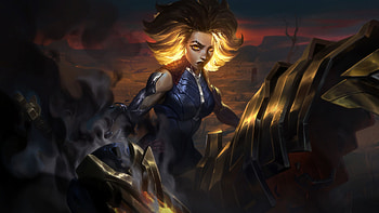 Cool Rell Art League Of Legends HD wallpaper