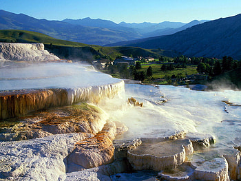 World asia thermal pamukkale-Turkey, asia, turkey, pamukkale, sky, nature, mountain HD wallpaper