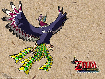 Bird, zelda, video games, windwaker HD wallpaper