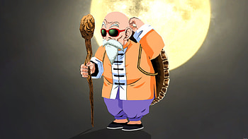 Master Roshi, Legendary master, Saiyan training, Dragon Ball adventure HD wallpaper