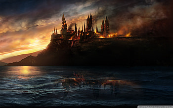 Harry Potter And The Deathly Hallows Wide for HD wallpaper
